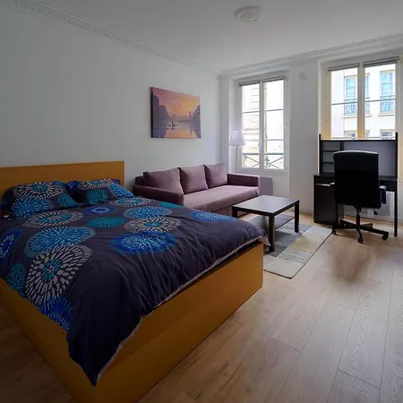 Lägenhet Flat 31m2 Near Pompidou Center, Marais, Les Halles, Mobility Lease Only *