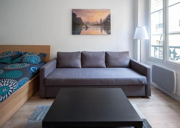 Flat 31m2 Near Pompidou Center, Marais, Les Halles, Mobility Lease Only Appartement Paris